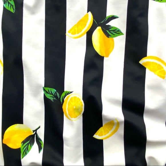 No Boundaries Fruity Stripe One Piece Swimsuit M - Picture 10 of 10